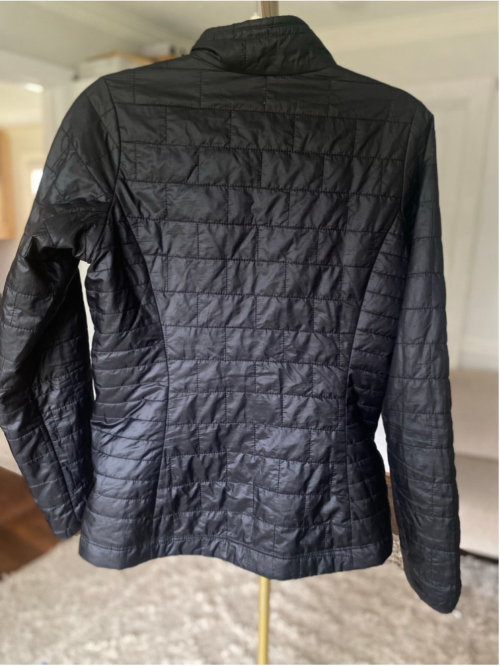 Patagonia Nano Puff Jacket Black Quiet Luxury Quilted Full Zip Gorpcore Hiking - Picture 3 of 14
